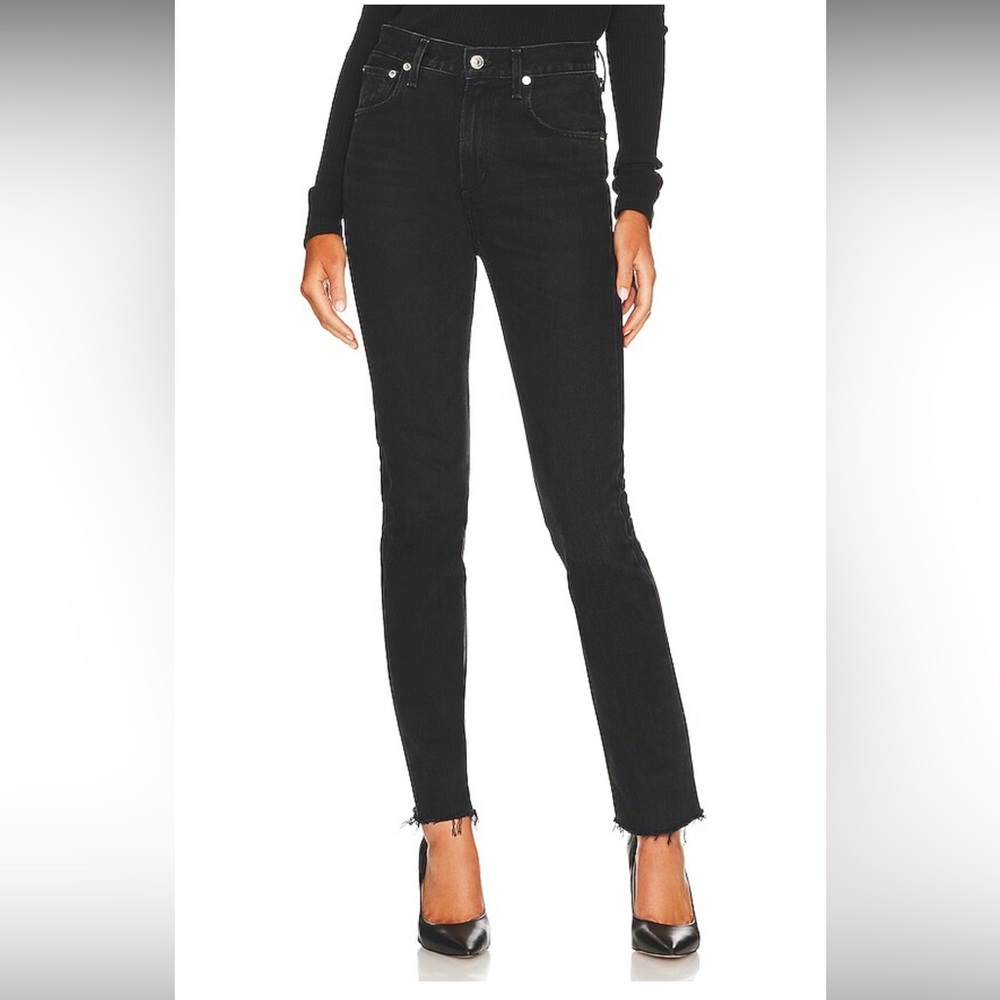 AGOLDE black denim jeans, size 26